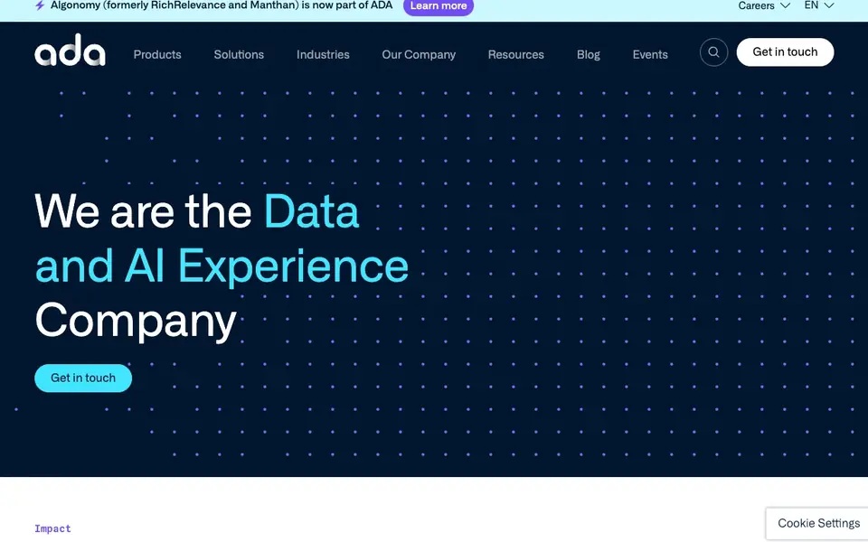 ADA-Asia website homepage, 4 Oct 2026