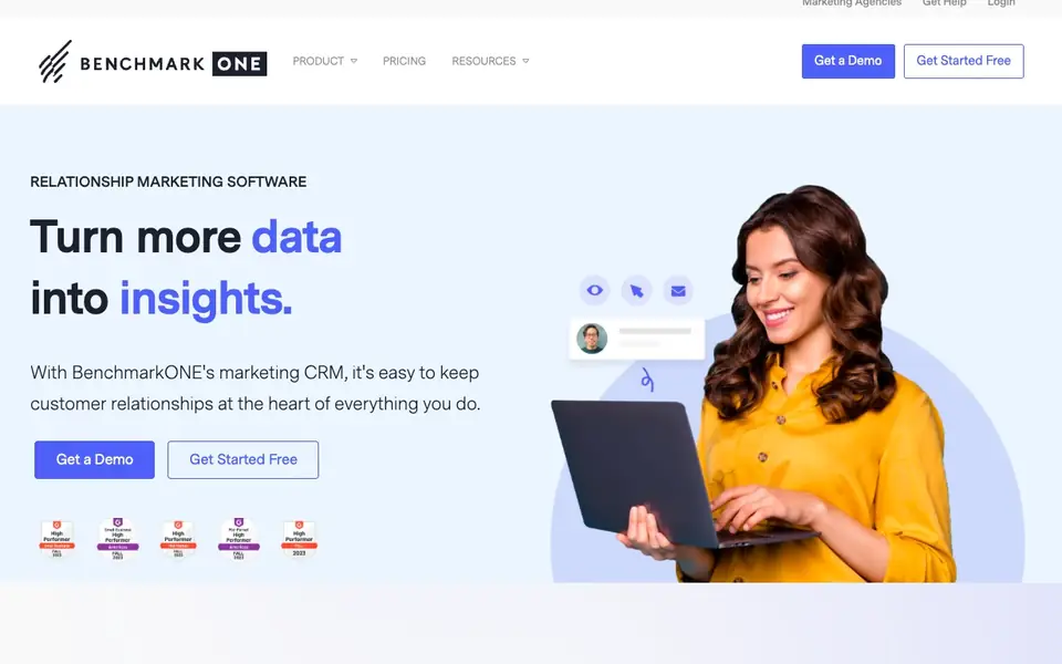 BenchmarkONE website homepage, 4 Oct 2026