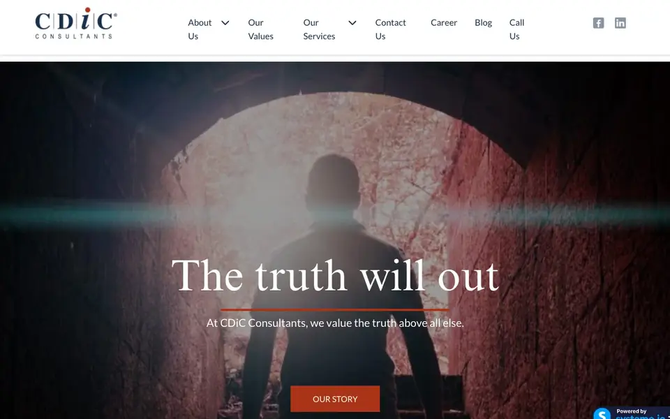 CDiC Consultants LLP website homepage, 4 Oct 2026