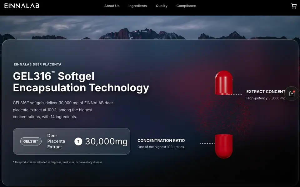 EINNALAB website homepage, 4 Oct 2026