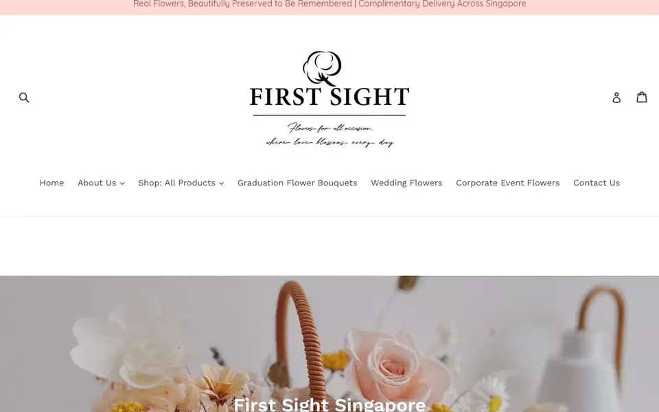 First Sight Singapore website homepage, 4 Oct 2026