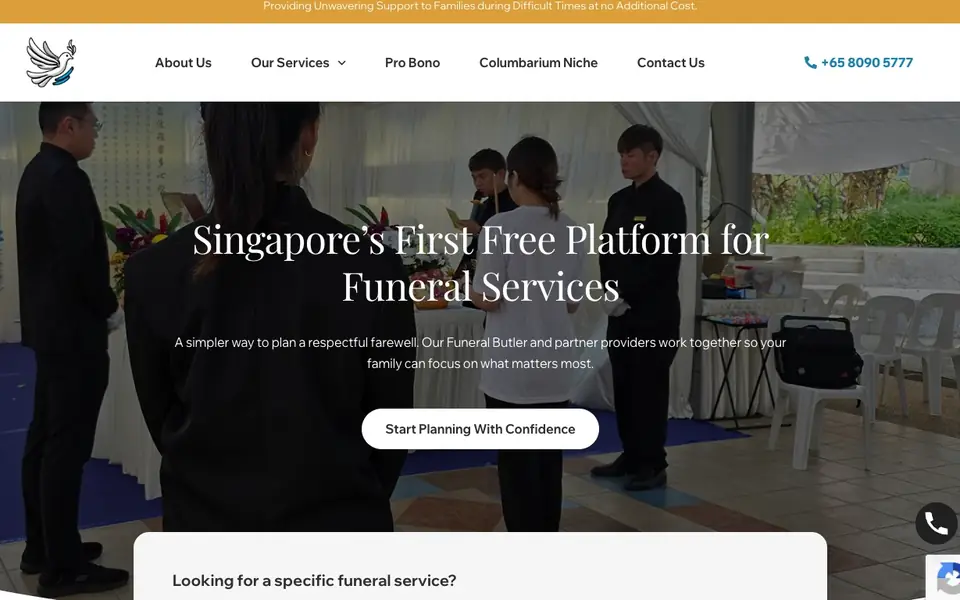 Funeral Guru website homepage, 4 Oct 2026