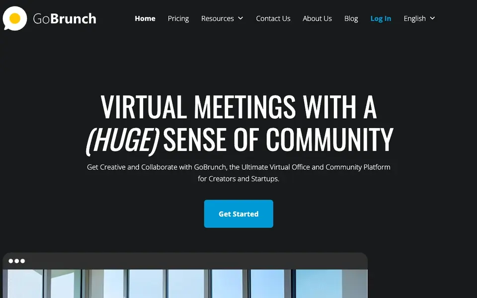 GoBrunch website homepage, 4 Oct 2026
