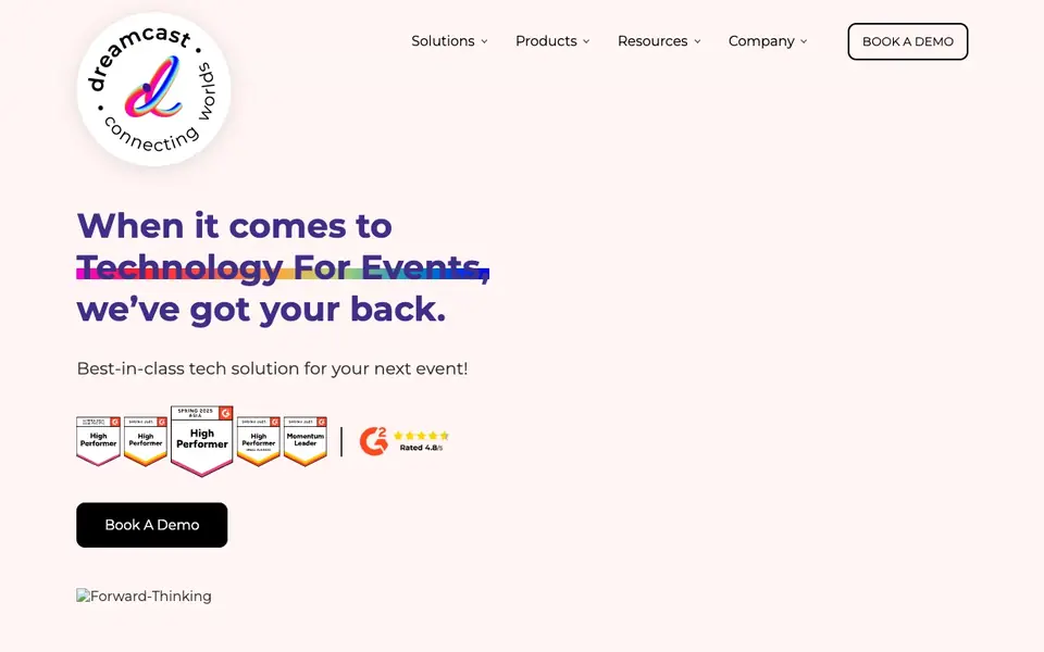 Dreamcast website homepage, 4 Oct 2026