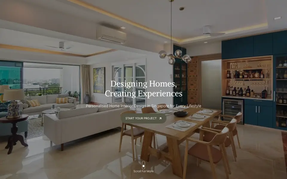 Home Guide Design & Contracts website homepage, 4 Oct 2026