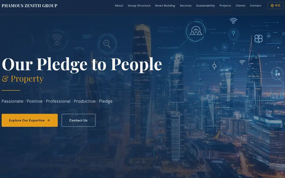 Phamous website homepage, 4 Oct 2026