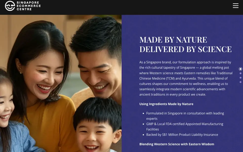 Singapore Ecommerce Centre website homepage, 4 Oct 2026
