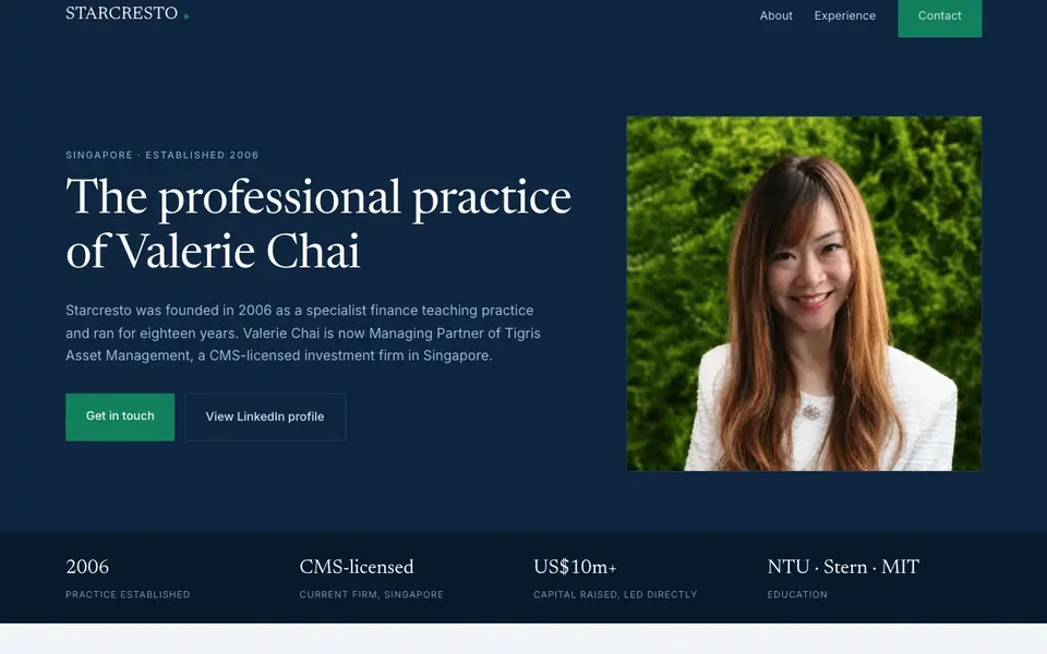 starCresto Education Group website homepage, 4 Oct 2026